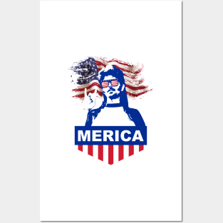 4th of July Joe Dirt Merica Posters and Art